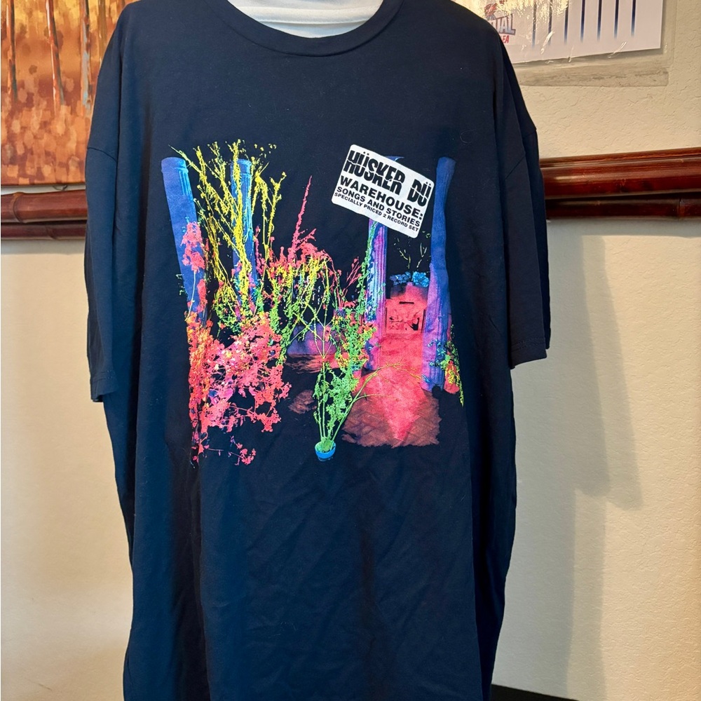 Husker Du Navy Graphic Tee